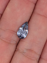 2.05ct Purple/Grey Sapphire Pear Shape