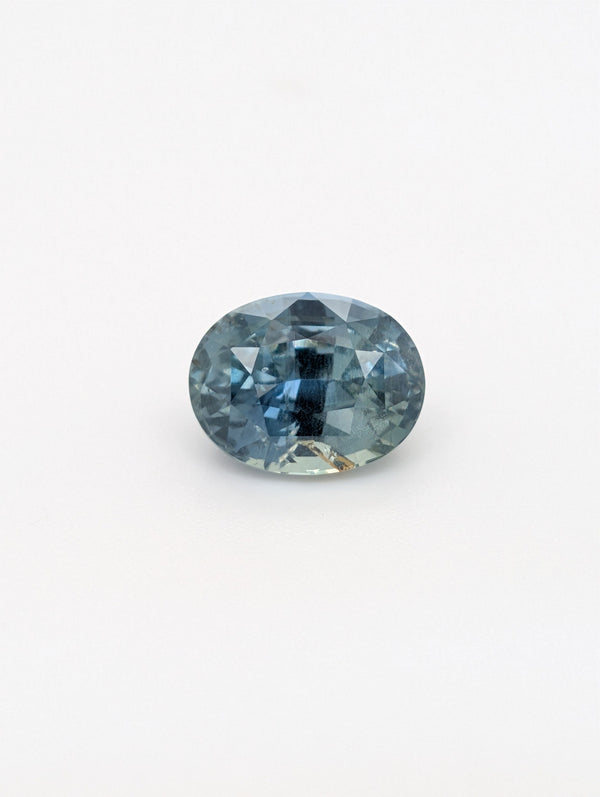 3.16ct Seafoam Sapphire Oval