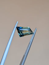 2.15ct Parti Sapphire Geometric Cut