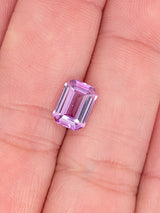 2.03ct Pink Sapphire Emerald Cut