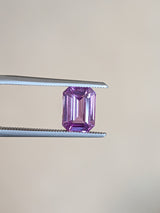 2.03ct Pink Sapphire Emerald Cut