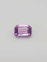2.03ct Pink Sapphire Emerald Cut