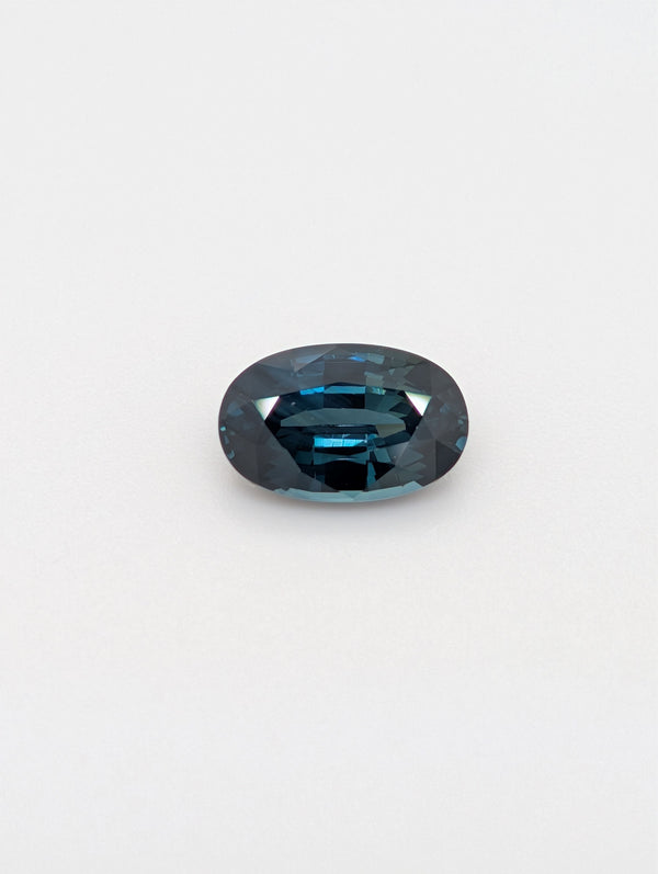 2.14ct Teal Sapphire Oval