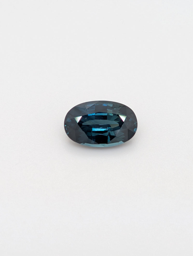 2.14ct Teal Sapphire Oval