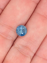 2.11ct Opalescent Seafoam Sapphire Round