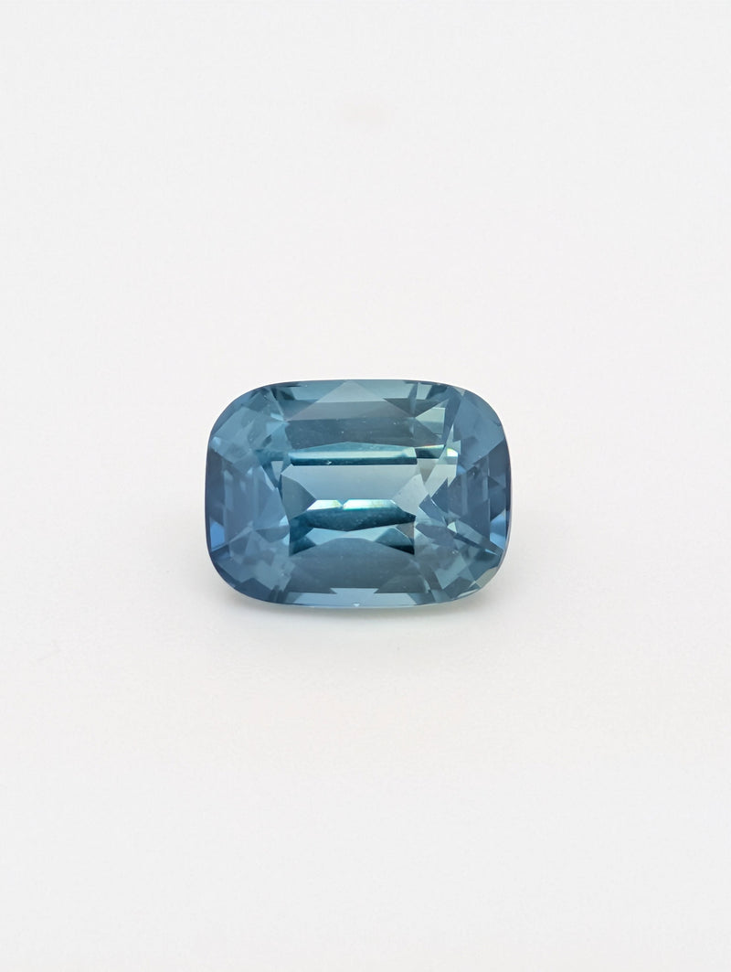 4.03ct Seafoam Sapphire Cushion Cut