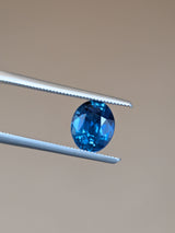 2.06ct Teal Sapphire Oval