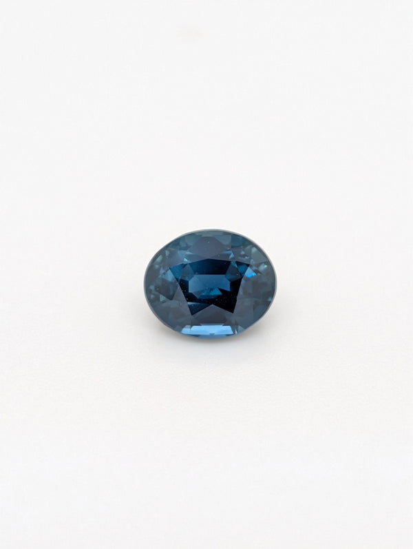 2.06ct Teal Sapphire Oval