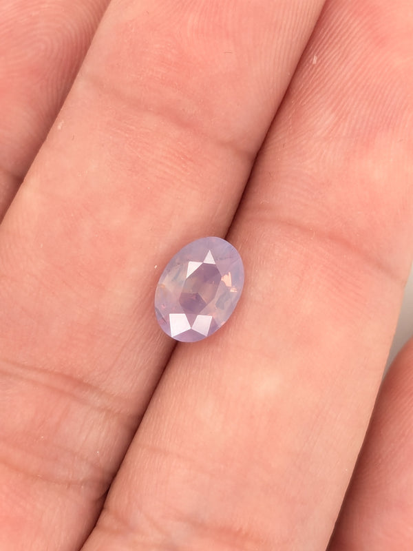 1.62ct Opalescent Pink Sapphire Oval