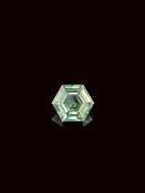 1.26ct Green Sapphire Hexagon