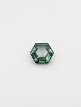1.26ct Green Sapphire Hexagon