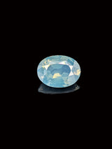 2.02ct Opalescent Teal Sapphire Oval