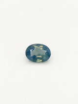 2.02ct Opalescent Teal Sapphire Oval