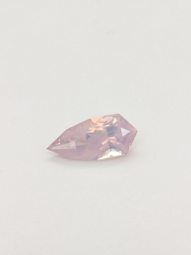 4.10ct Opalescent Pink Sapphire Shield Cut