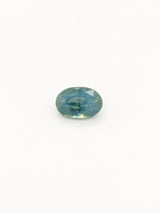 1.64ct Opalescent Teal Sapphire Oval