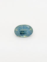 1.64ct Opalescent Teal Sapphire Oval