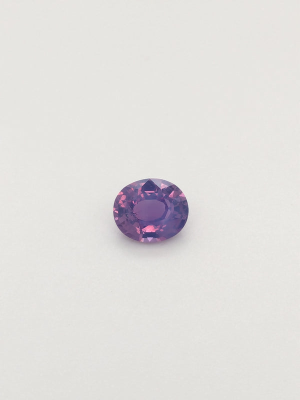 1.57ct Opalescent Purple Sapphire Oval