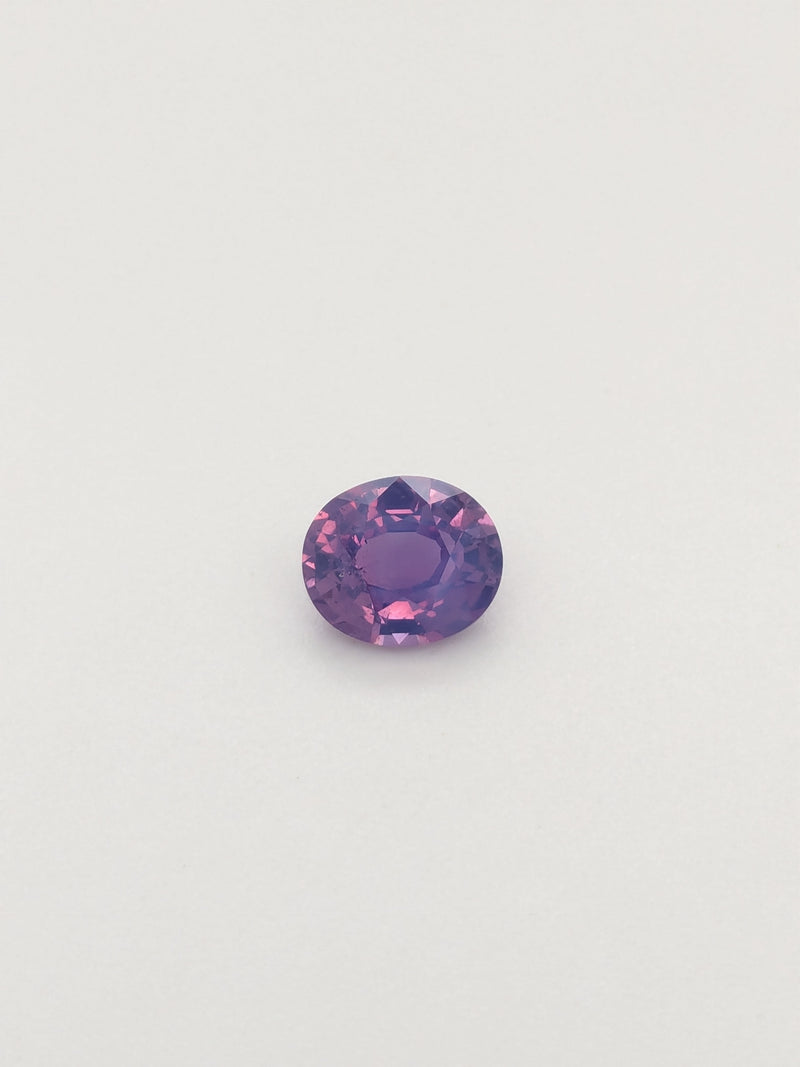 1.57ct Opalescent Purple Sapphire Oval