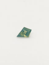 1.07ct Opalescent Teal Sapphire Kite Shape