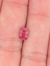 1.54ct Orange Sapphire Emerald Cut