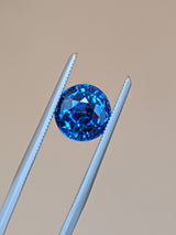 2.56ct Blue Sapphire Round