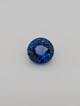 2.56ct Blue Sapphire Round