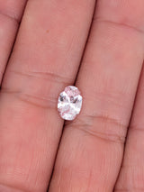 1.25ct Peach Sapphire Oval