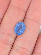 4.11ct Blue Sapphire Oval