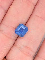 3.05ct Blue Sapphire Emerald Cut