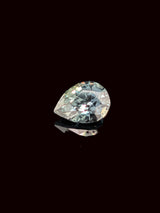 1.30ct Grey Sapphire Pear Shape