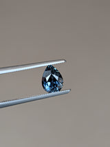 1.30ct Grey Sapphire Pear Shape