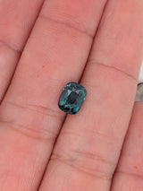 2.01ct Teal Sapphire Cushion Cut