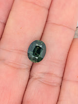 3.05ct Green Sapphire Oval