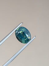 3.05ct Green Sapphire Oval