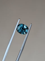 2.55ct Teal Sapphire Oval