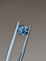 1.61ct Seafoam Sapphire Oval