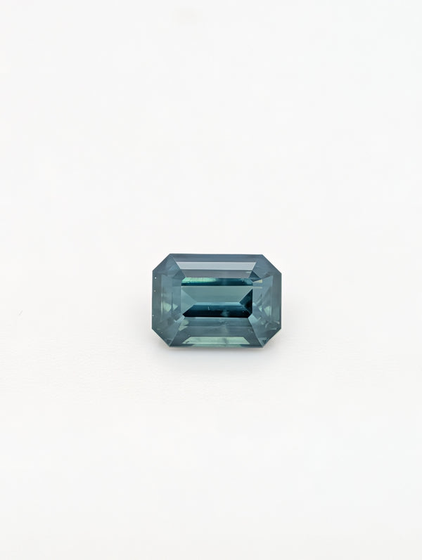 2.00ct Opalescent Teal Sapphire Emerald Cut – BaeImports