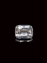 2.57ct Grey Sapphire Cushion Cut