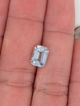 2.57ct Grey Sapphire Cushion Cut