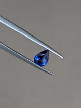 0.69ct Blue Sapphire Pear Shape