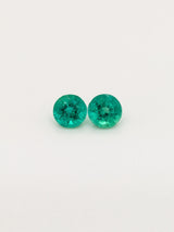 0.70ctw Emerald Round Matched Pair