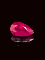 1.70ct Ruby Pear Shape