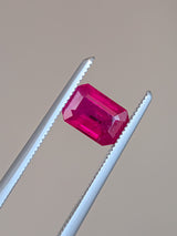 1.23ct Ruby Emerald Cut