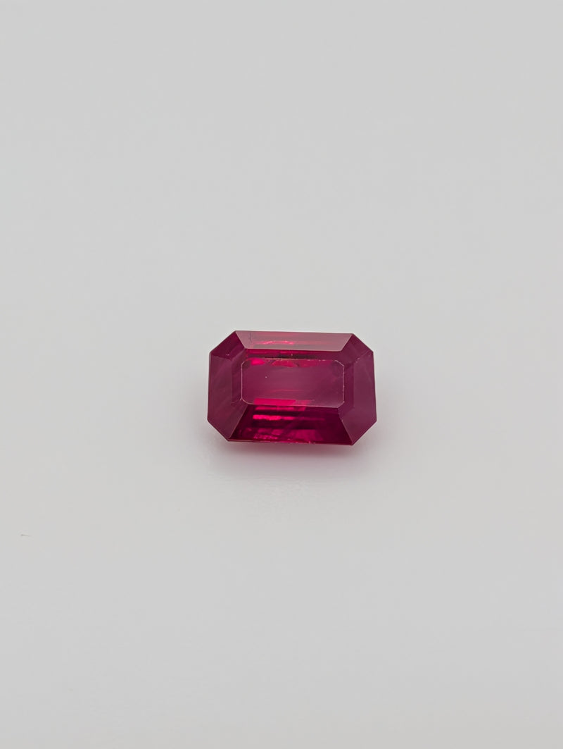1.23ct Ruby Emerald Cut – BaeImports