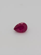 1.63ct Ruby Pear Shape
