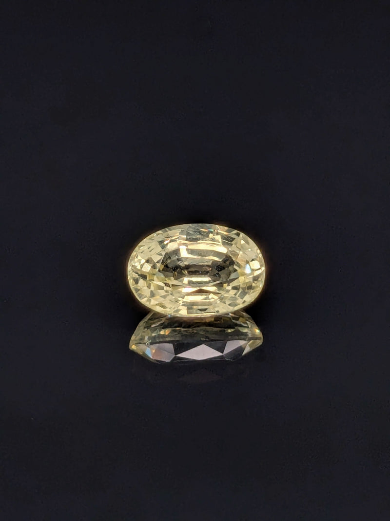 2.28ct Yellow Sapphire Oval