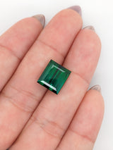 6.42ct Green Tourmaline Rectangle