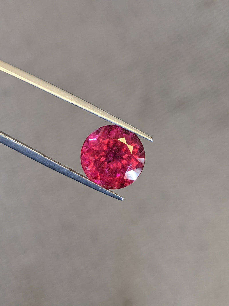 8.29ct Rubellite Round