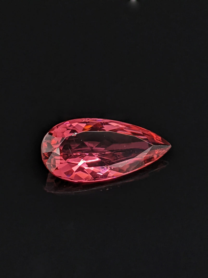 4.65ct Rubellite Pear Shape