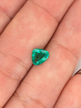 0.74ct Emerald Pear Shape